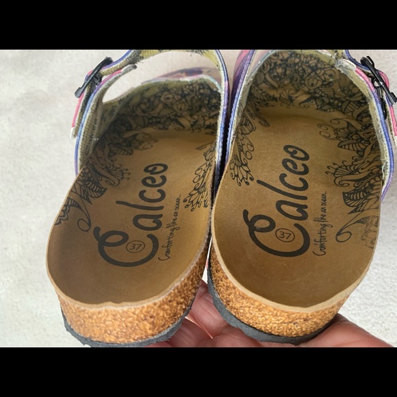 Excellent condition: Calceo purple butterfly mule EU 37 - Picture 13 of 15